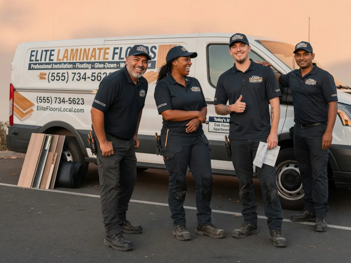Laminate flooring installation company in Morris, OK